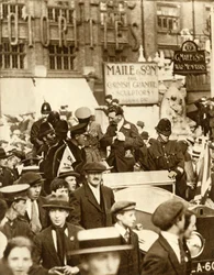 Alcock and Brown After the First Non-Stop Transatlantic Flight, London, June 1919