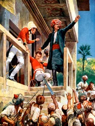 Alexander Burnes, Scottish diplomat murdered by Afghans during the First Anglo-Afghan War, 1841