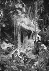 Alexander von Humboldt and Aimé Bonpland on the Orinoco River
