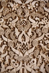 Alhambra - Nasrid Palaces - Palacio de los Leones Sculptures