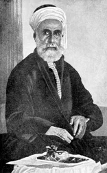 Ali bin Hussein 1879-1935, first King of Hejaz, Saudi Arabia, 1922
