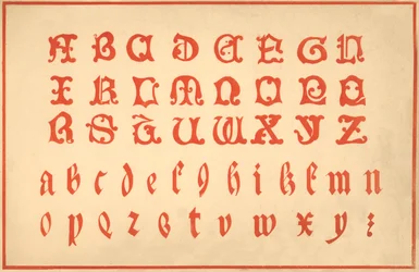 Alphabet, Letters A-Z, Upper and Lower Case