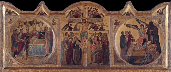 Altarpiece with Crucifixion from Soest