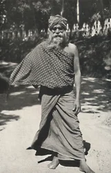 Old Sinhalese Worker from Kandy