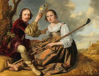 Amaryllis and Mirtillo, 1640s