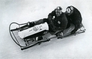American Two-Man Bobsleigh Team, German Winter Olympic Games
