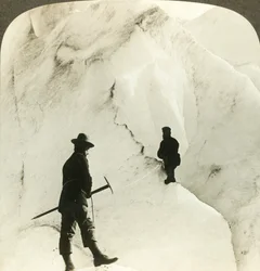 Among Mountains and Chasms of Ice - Enormous Crevasses of Brigsdal Glacier, Norway