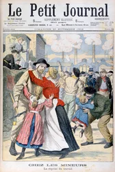 Among the Miners, the Resumption of Work, 1902