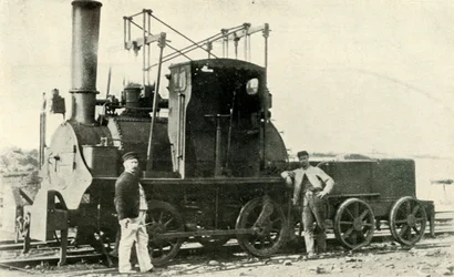 An Early Colliery Locomotive
