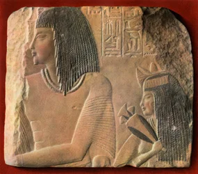 An Egyptian Limestone Relief, c1400 BC 1936