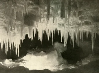 An Ice Cave in the Winter