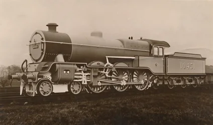 An L.M.S. Superheated Express Passenger Engine