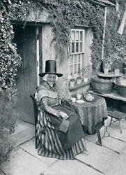An old Welsh woman