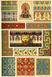 Ancient Greek polychrome architecture