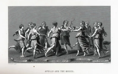 Apollo and the Muses after Giulio Romano