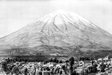 Arequipa and Mount Misti, Peru