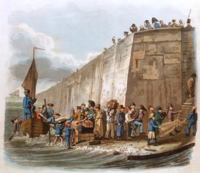 Arrival at Calais