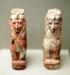 Artefacts Sphinx Figures from Turkey