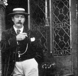Arthur Conan Doyle, Scottish writer, c1900