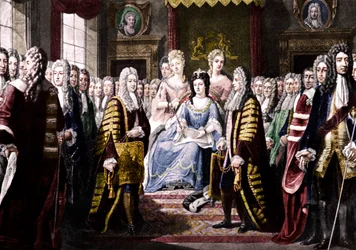Articles of Union Presented by Commissioners to Queen Anne