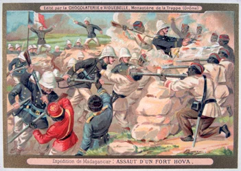 Assault on a Hova Fort, Madagascar, 1883-1896