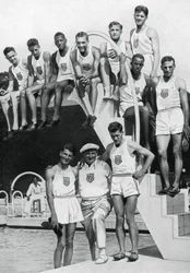 Athletes at the US Olympic Trials, 1932