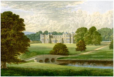 Audley End, Essex, Home of Lord Braybrooke, c1880