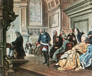 Bach Visits Frederick the Great, 1747