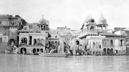 Bathing ghats, Mathura, India
