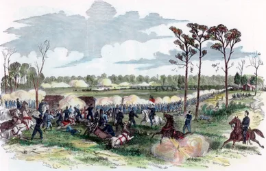 Battle of Shiloh, Tennessee, American Civil War, 6 April 1862