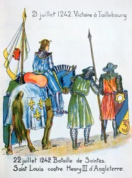 Battles of Taillebourg and Saintes, France, 21 and 22 July 1242