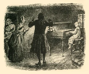 Beckoned Silently to the Rest to Follow Him, 1907