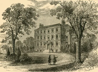 Belsize House in 1800