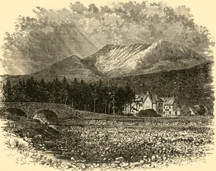 Ben Bay and Kinlochewe Hotel, 1898
