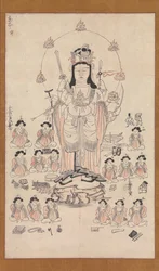 Benzaiten and Fifteen Attendants