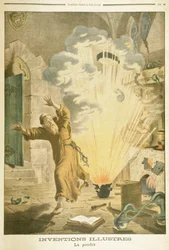 Berthold Schwart, 14th Century German Franciscan Monk and Alchemist