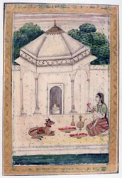 Bhairavi Ragini, Ragamala Album, School of Rajasthan, 19th Century