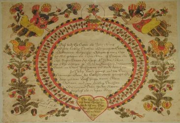 Birth and Baptismal Certificate