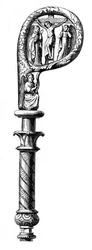 Bishops Crozier, Cathedral of Metz, 14th Century, 1870