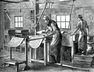 Block Printers at Work