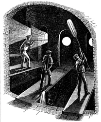 Blowing Cylinder or Sheet Glass
