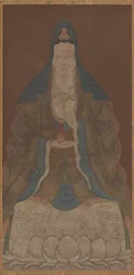Bodhisattva Avalokiteshvara Guanyin with Vase and Willow Twig