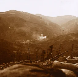 Bombardment, Metzeral, northern France