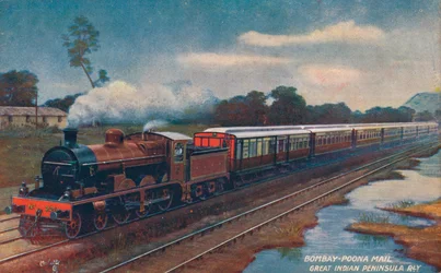 Bombay-Poona Mail, Great Indian Peninsula Railway, c1900