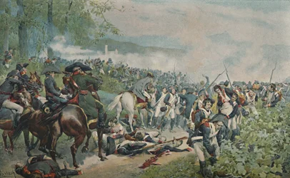Bonaparte Checking The French Retreat at Marengo