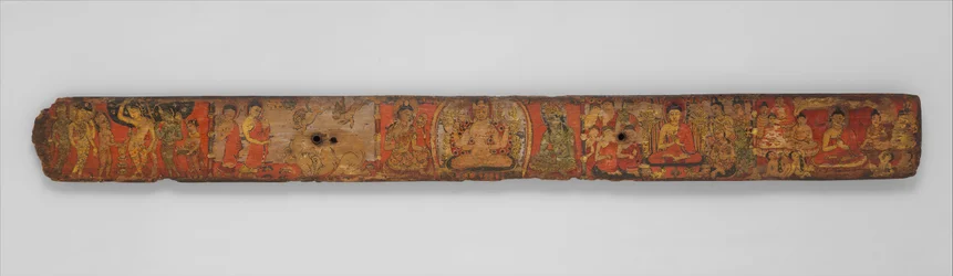 Book Cover from a Manuscript of the Ashtasahasrika Prajnaparamita Sutra
