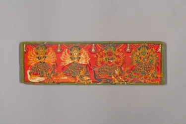 Book Cover with Four Durgas