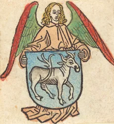 Bookplate of Hilprand Brandenburg of Bibrach