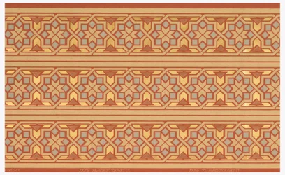 Border, Moorish, 1875-1906