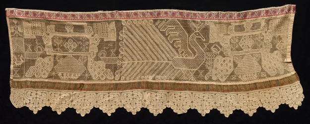 Border with Peacock Motif, 18th-19th century